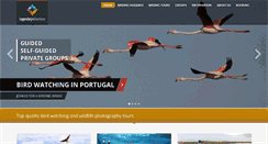Desktop Screenshot of algarve-birdwatching.com